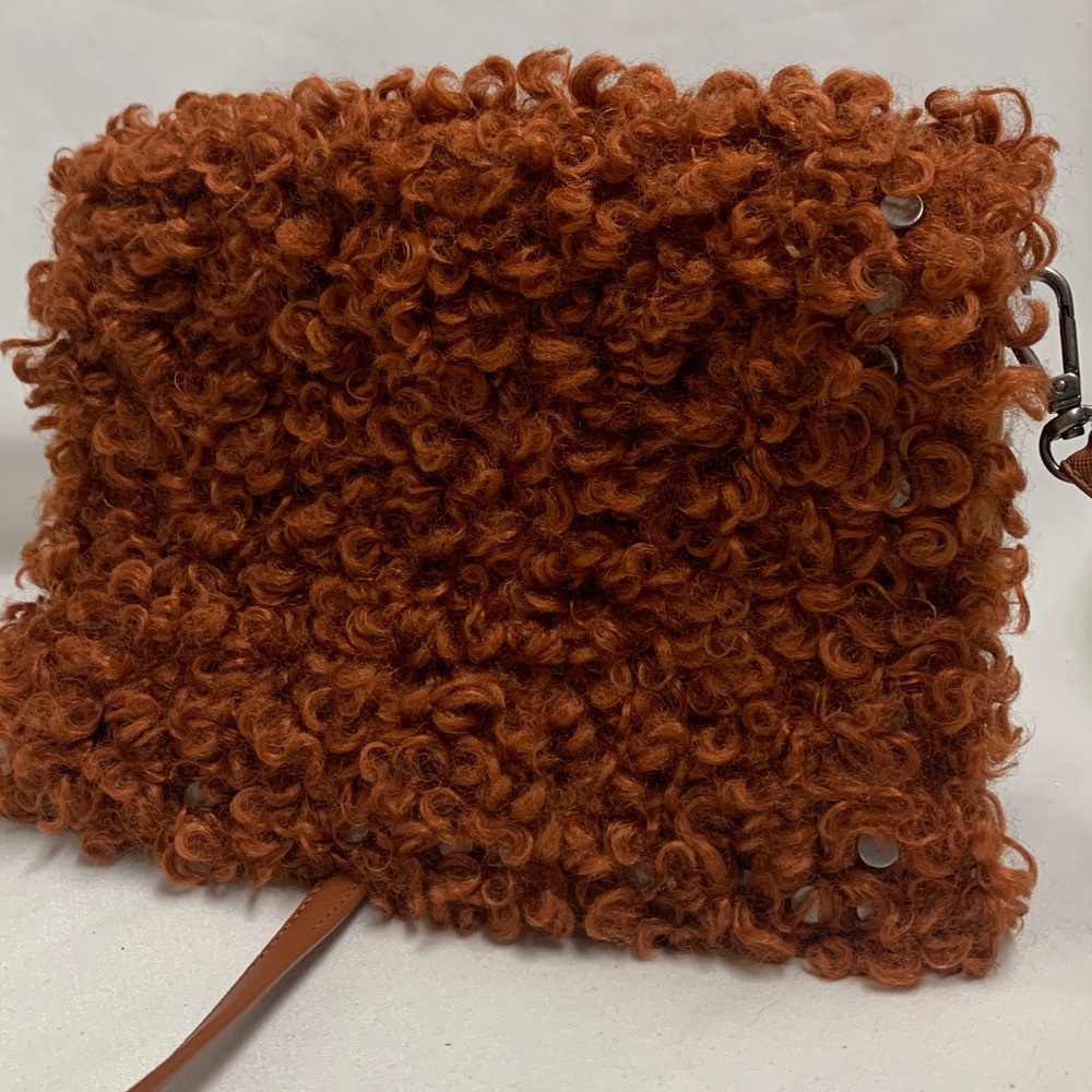 Steve Madden Tan Furry Handbag